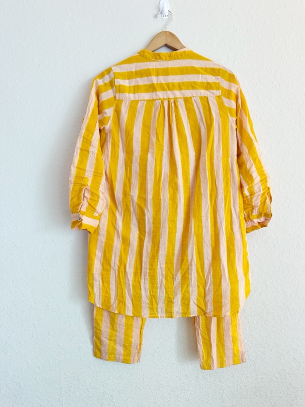 Matta Handwoven Stripe Lightweight Boho Tunic Set Size XS - Picture 7 of 7